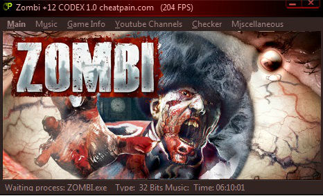 скачать Zombi: Трейнер/Trainer (+12) [1.0]