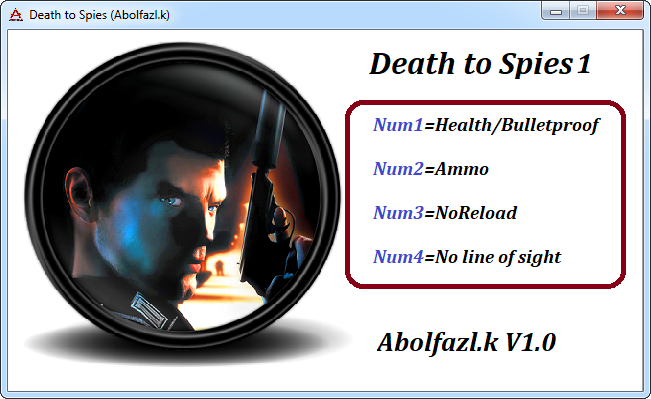 скачать Death to Spies: Трейнер/Trainer (+4) [1.0]