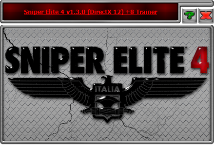 скачать Sniper Elite 4: Трейнер/Trainer (+8) [1.3.0 - 11,12Directx]