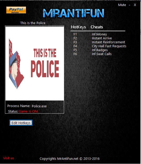 скачать This is the Police: Трейнер/Trainer (+6) [1.1.3.0]