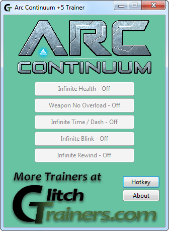 скачать Arc Continuum: Трейнер/Trainer (+5) [1.0]