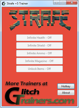 скачать Strafe: Трейнер/Trainer (+5) [1.0]