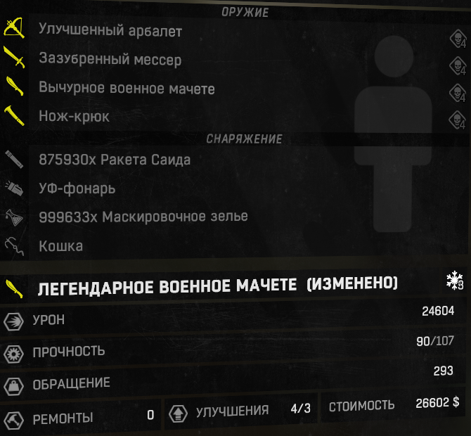 скачать Dying Light: Сохранение/SaveGame (Игра пройдена на 100%, только золотое оружие, 24000 и 48000 и окраска полицейский)