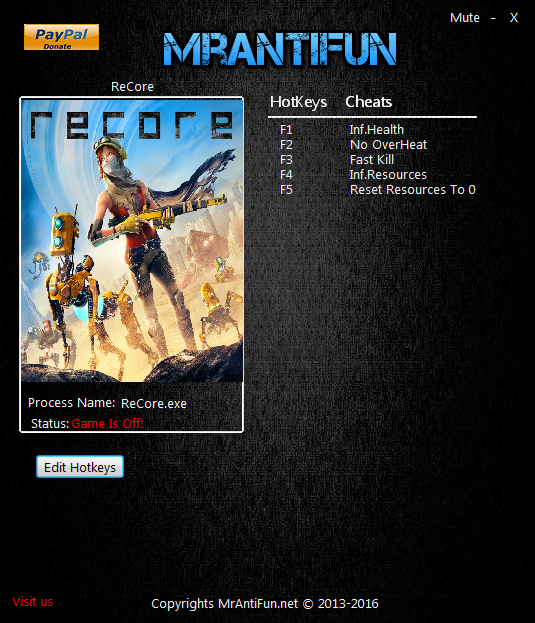 скачать ReCore: Definitive Edition: Трейнер/Trainer (+5) [1.1.7400.2]