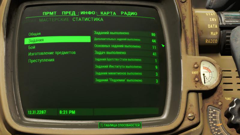 скачать Fallout 4: Сохранение/SaveGame (Женщина, 52 уровень)