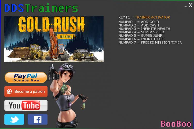 скачать Gold Rush: The Game: Трейнер/Trainer (+7) [1.0.5141]