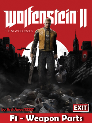 скачать Wolfenstein 2: The New Colossus: Трейнер/Trainer (+1: Оружейные Детали / Weapon Parts) [1.0] 