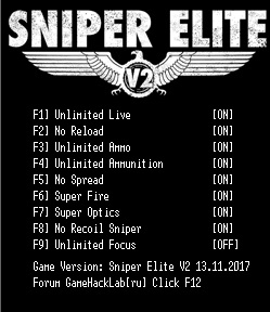 скачать Sniper Elite V2: Трейнер/Trainer (+9) [Steam] 