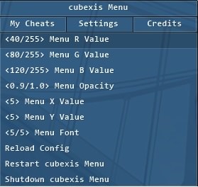 скачать Grand Theft Auto 5 (GTA V): Чит-Мод/Cheat-Mode (CUBEXIS EXTERNAL MENU V1.3) [1.42]