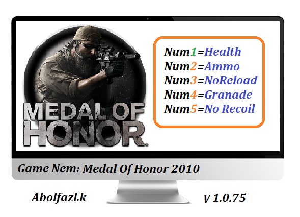 скачать Medal of Honor (2010): Трейнер/Trainer (+5) [1.0.75]