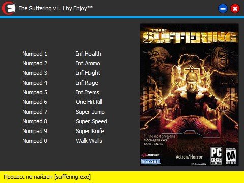 скачать The Suffering: Трейнер/Trainer (+10) [v1.1] [PC | RePack от R.G. Catalyst]