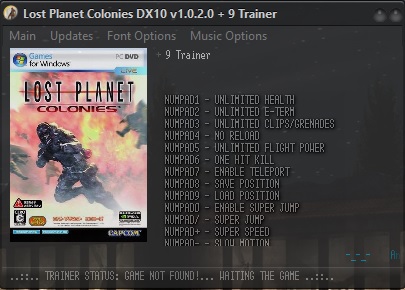 скачать Lost Planet: Extreme Condition - Colonies: Трейнер/Trainer (+9) [1.0.2.0 - DX10] 