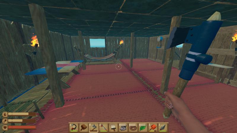 скачать Raft: Сохранение/SaveGame (Готовый Огромный Корабль)