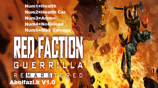 скачать Red Faction: Guerrilla - Remarstered: Трейнер/Trainer (+5) [1.0]