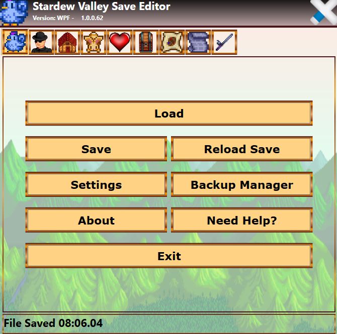 скачать Stardew Valley: Редактор Сохранений / Save Editor [1.0.0.58]