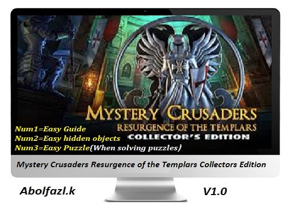 скачать Mystery Crusaders: Resurgence of the Templars - CE: Трейнер/Trainer (+3) [1.0.3]