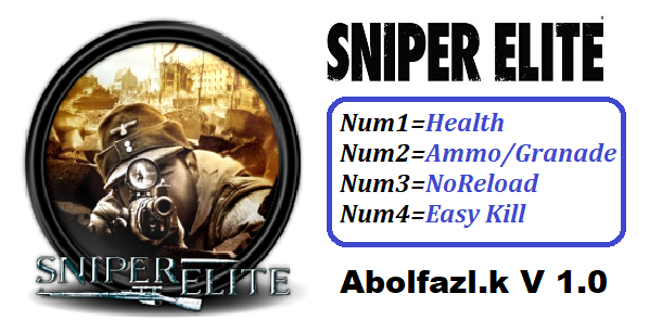 скачать Sniper Elite: Трейнер/Trainer (+4) [1.0]