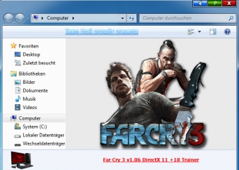 скачать Far Cry 3: Трейнер/Trainer (+18) [1.06: DX11]
