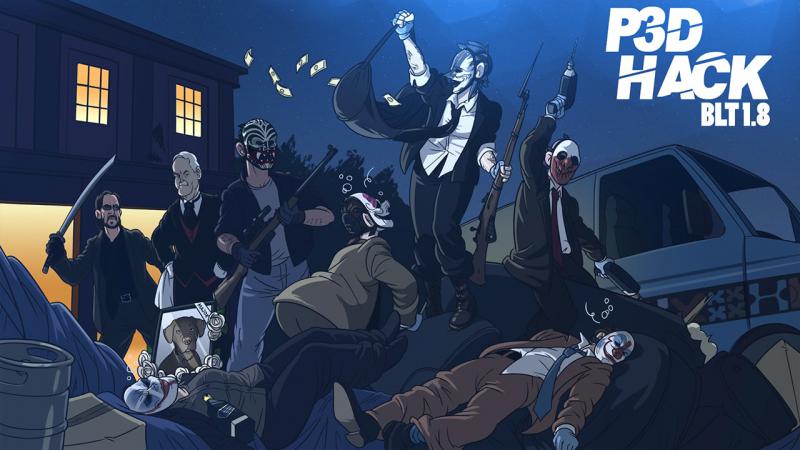 скачать Payday 2: P3DHack Free v1.87