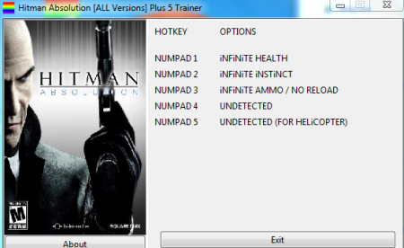 скачать Hitman - Absolution: Трейнер/Trainer (+6) [All Versions]