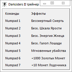 скачать Darksiders II - Deathinitive Edition: Трейнер/Trainer (+7) [1.2] 