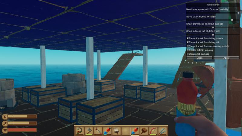 скачать Raft: Чит-Мод/Cheat-Mode Update 9 (3556813)