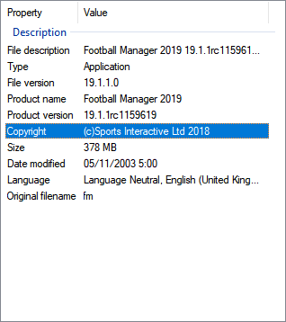 скачать Football Manager 2019: Таблица для Cheat Engine [UPD: 23.02.2019]