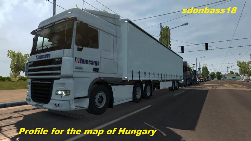 скачать Euro Truck Simulator 2: Сохранение/SaveGame (Профиль для карты Венгрии) [1.34.х]