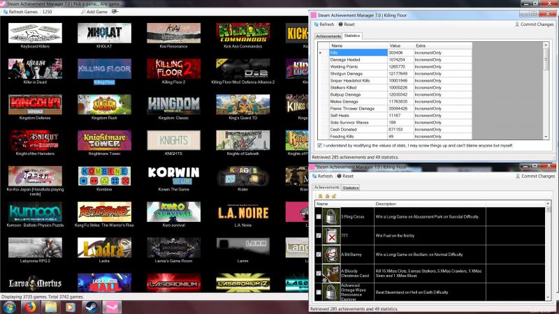 скачать Killing Floor: Steam Achievement Manager (7.0.25)