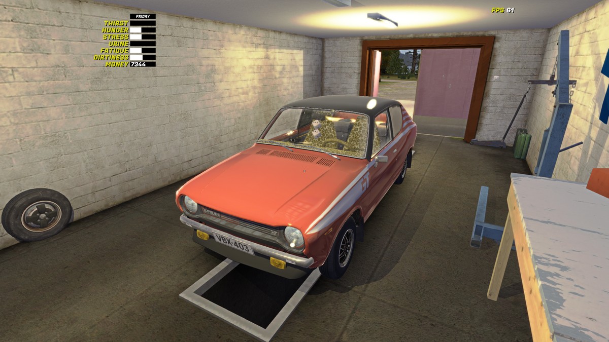 скачать My Summer Car: Сохранение (Stock GT SATSUMA, 7344 марок)