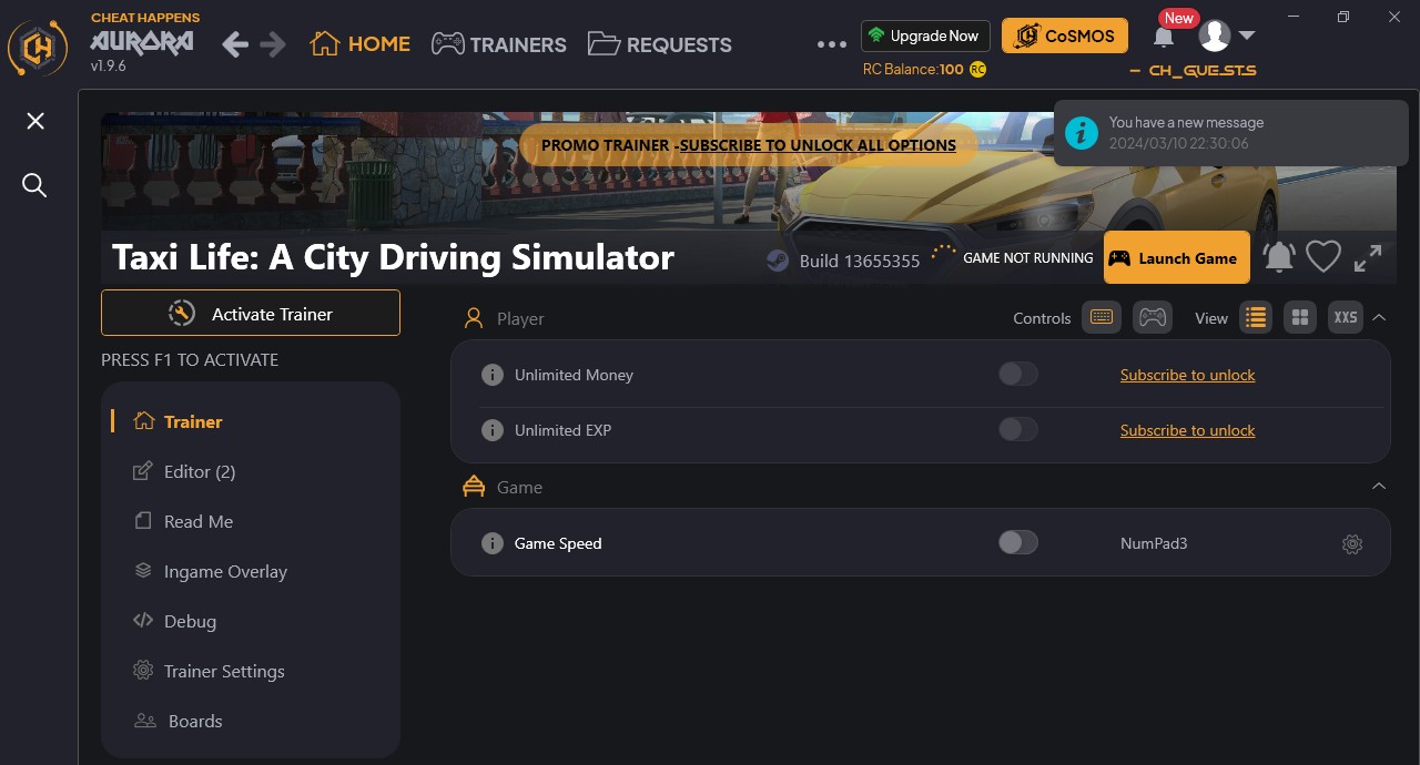 скачать Taxi Life: A City Driving Simulator +5 трейнер {CheatHappens.com}