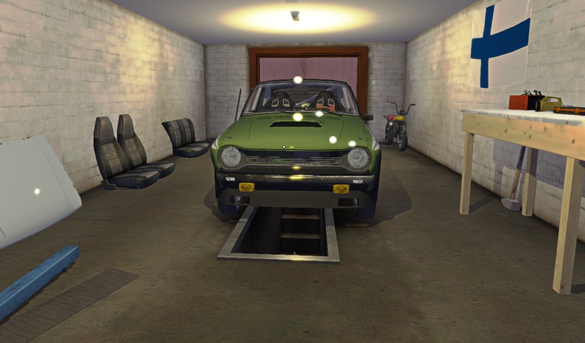 скачать My Summer Car: Сохранение игры (GT Satsuma с полным тюнингом, все выигранные кубки по ралли, 1 000 000 марок на счету)