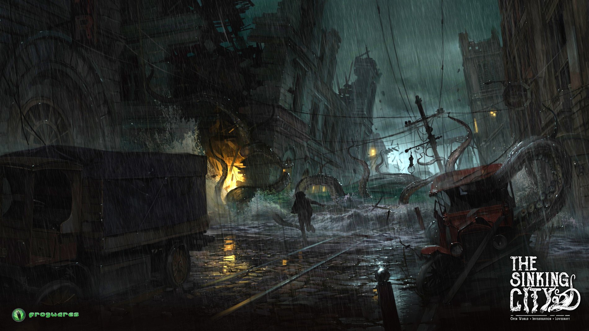 Новый трейлер игры The Sinking City в честь Нового года от разработчиков