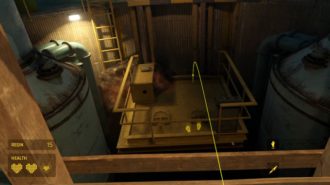 Взломанное 10. Half-Life Alyx чердак с жуком в банке.