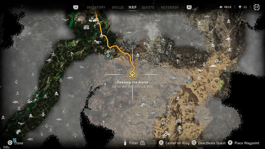 дополнительные миссии Horizon Forbidden West