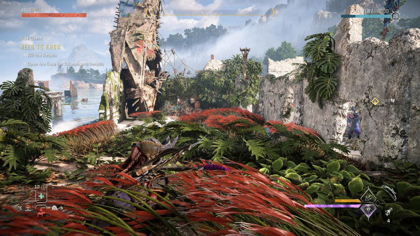 дополнительные миссии Horizon Forbidden West