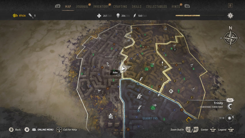 уникальное оружие Dying Light 2