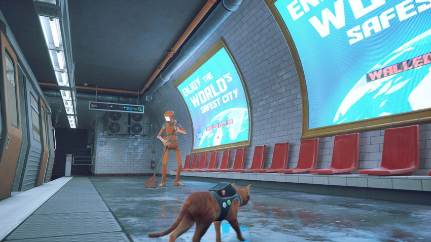 прохождение Stray