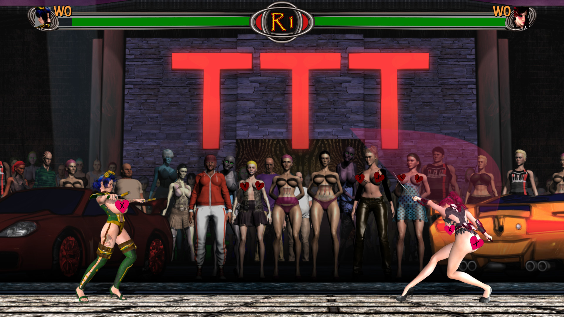Скриншоты к игре X-MiGuFighters: Stripper Anya 2. Скриншот 1 / 10 из X-MiGu...