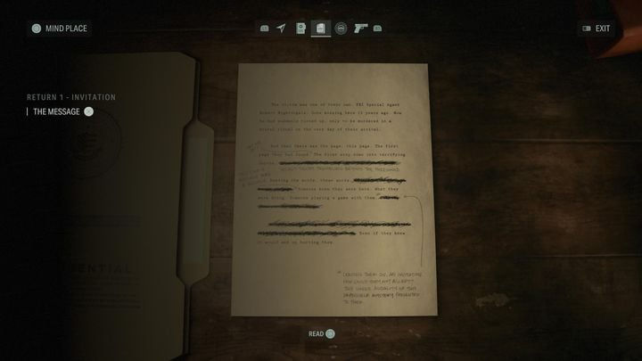 Alan Wake 2. Место разума