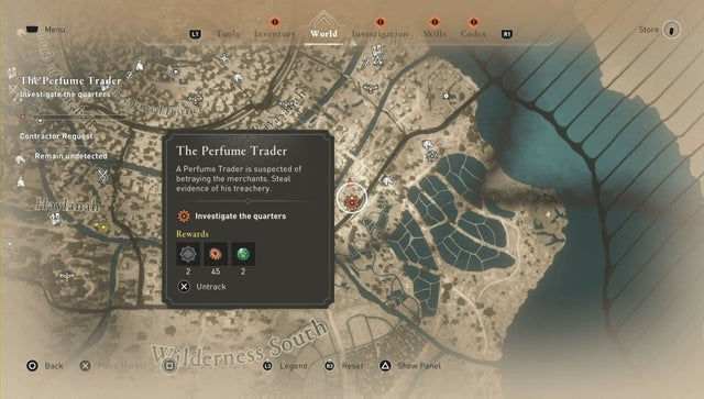 Assassins Creed: Мираж. Побочные задания