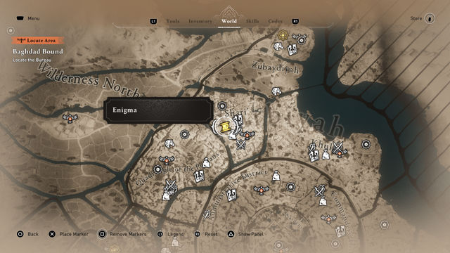 Assassins Creed Мираж. Загадки