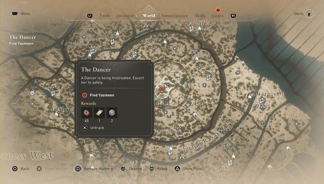 Assassins Creed: Мираж. Дополнительные задания