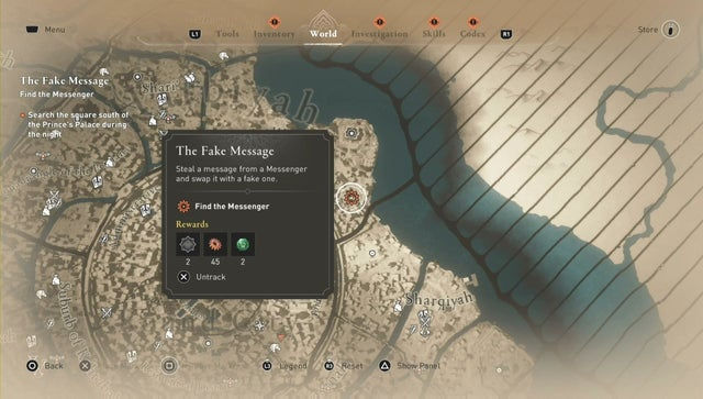 Assassins Creed: Мираж. Побочные задания