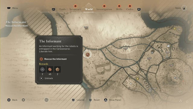 Assassins Creed: Мираж. Дополнительные задания