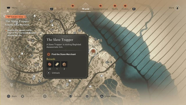 Assassins Creed: Мираж. Дополнительные задания