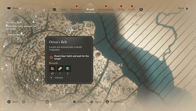 Assassins Creed: Мираж. Дополнительные задания