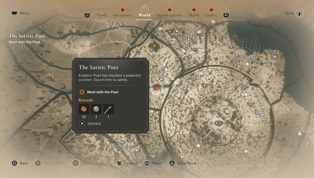 Assassins Creed: Мираж. Дополнительные задания