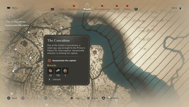 Assassins Creed: Мираж. Дополнительные задания