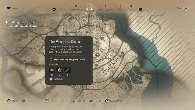 Assassins Creed: Мираж. Дополнительные задания